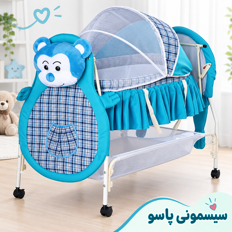 تخت و گهواره عروسکی سانیکو